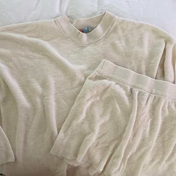 Free People Pants - Free people Malibu solid surf set